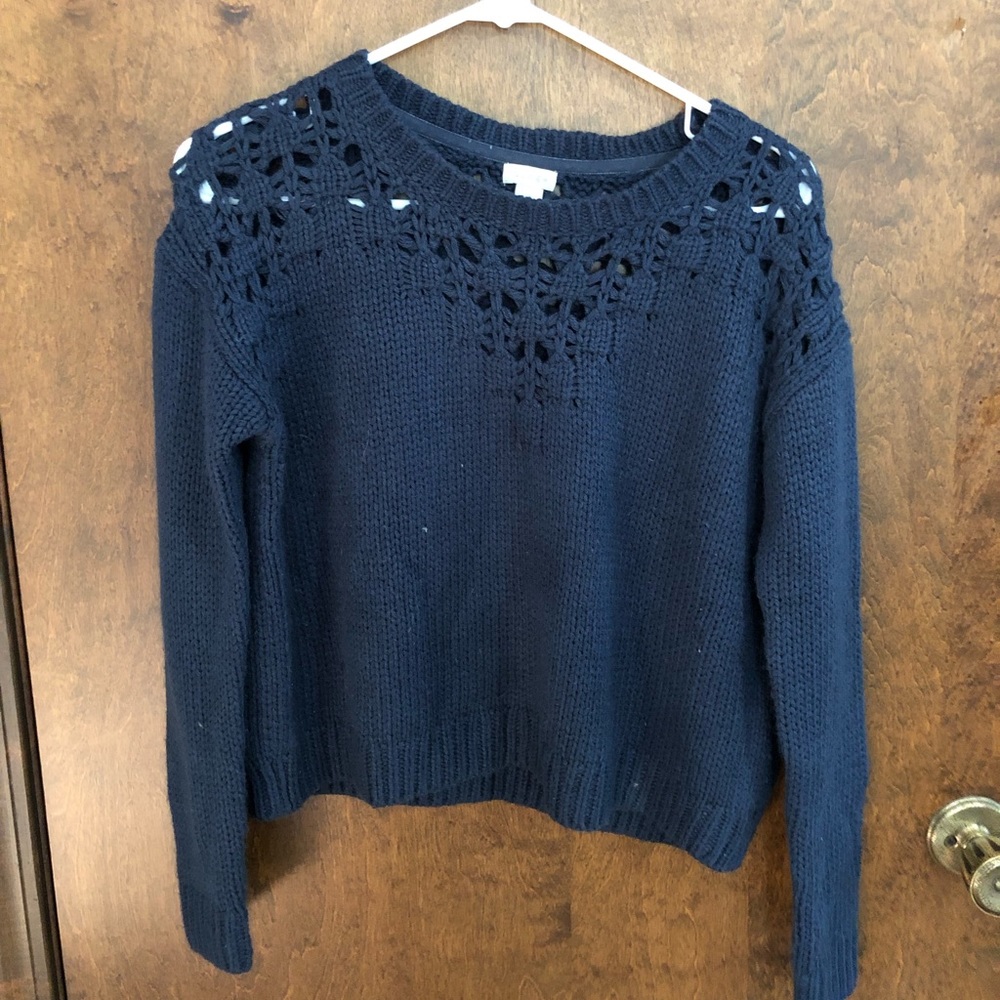 Blue sweater